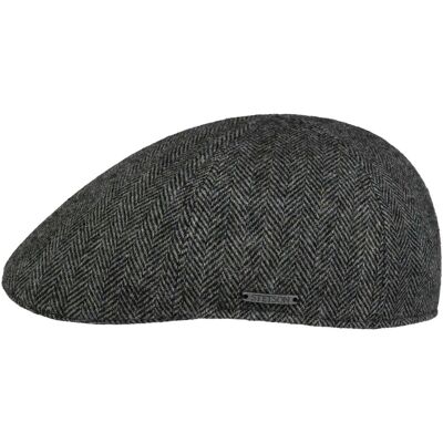 Texas Wool Herringbone Cap by Stetson dunkelgrau L (58-59 cm) male Texas Wool Herringbone Cap by Stetson dunkelgrau L (58-59 cm) male