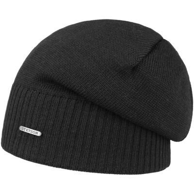 Wool Oversize Beanie by Stetson schwarz One Size unisex Wool Oversize Beanie by Stetson schwarz One Size unisex