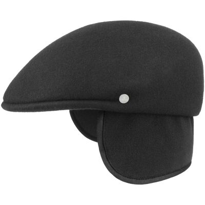 Outdoor Flatcap mit Ohrenklappen by Lierys schwarz L (58-59 cm) male Outdoor Flatcap mit Ohrenklappen by Lierys schwarz L (58-59 cm) male