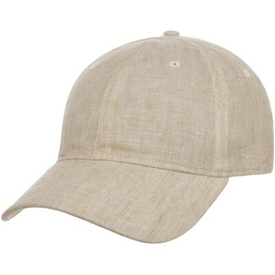 Sydell Leinen Baseballcap by Stetson beige-meliert M (56-57 cm) unisex Sydell Leinen Baseballcap by Stetson beige-meliert M (56-57 cm) unisex