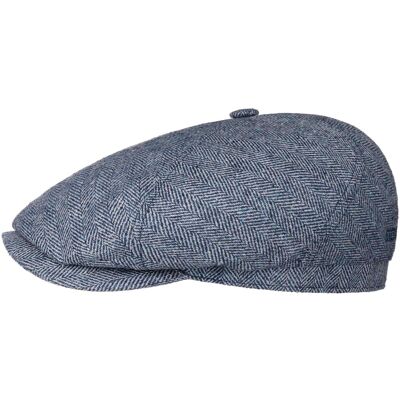 Milner Seiden Flatcap by Stetson blau 62 cm unisex Milner Seiden Flatcap by Stetson blau 62 cm unisex