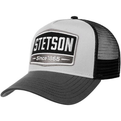 Highway Trucker Cap by Stetson grau-schwarz One Size Small unisex Highway Trucker Cap by Stetson grau-schwarz One Size Small unisex