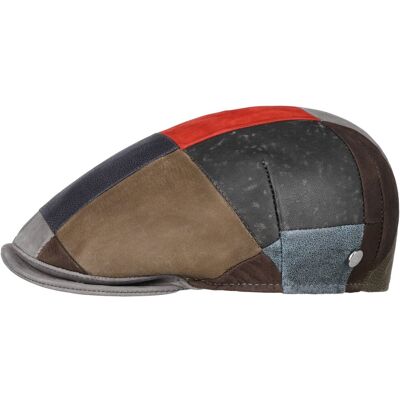 Capri Bic Leder Patchwork Flatcap by Lierys bunt 60 cm male Capri Bic Leder Patchwork Flatcap by Lierys bunt 60 cm male