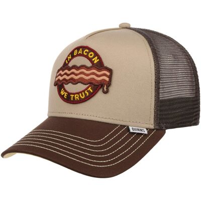 In Bacon We Trust HFT Trucker Cap by Djinns khaki One Size unisex In Bacon We Trust HFT Trucker Cap by Djinns khaki One Size unisex