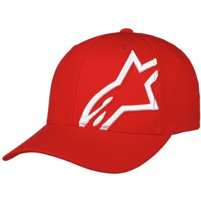 Corp Shift 2 Curved Flex Cap by alpinestars rot L/XL (58-61 cm) unisex Corp Shift 2 Curved Flex Cap by alpinestars rot L/XL (58-61 cm) unisex