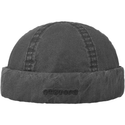 Delave Organic Cotton Dockermütze by Stetson schwarz L (58-59 cm) male Delave Organic Cotton Dockermütze by Stetson schwarz L (58-59 cm) male