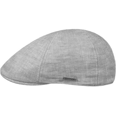 Texas Just Linen Flatcap by Stetson grau-meliert S (54-55 cm) unisex Texas Just Linen Flatcap by Stetson grau-meliert S (54-55 cm) unisex