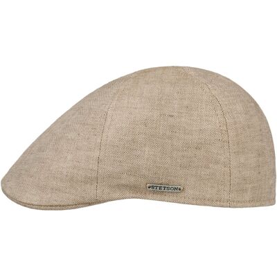 Texas Just Linen Flatcap by Stetson beige-meliert S (54-55 cm) unisex Texas Just Linen Flatcap by Stetson beige-meliert S (54-55 cm) unisex