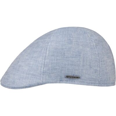 Texas Just Linen Flatcap by Stetson hellblau S (54-55 cm) unisex Texas Just Linen Flatcap by Stetson hellblau S (54-55 cm) unisex