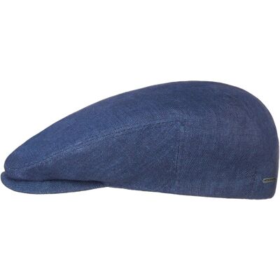 Just Linen Flatcap by Stetson blau 61 cm unisex Just Linen Flatcap by Stetson blau 61 cm unisex