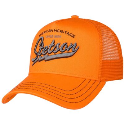Since 1865 Trucker Cap by Stetson orange One Size Small unisex Since 1865 Trucker Cap by Stetson orange One Size Small unisex