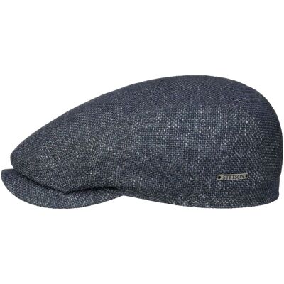 Taleco Wool Flatcap mit Leinen by Stetson blau-grau 59 cm unisex Taleco Wool Flatcap mit Leinen by Stetson blau-grau 59 cm unisex