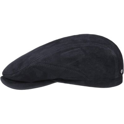 Goat Suede Flatcap by Stetson dunkelblau 59 cm male Goat Suede Flatcap by Stetson dunkelblau 59 cm male