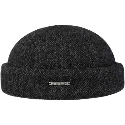 Lavoy Herringbone Wool Dockermütze by Stetson anthrazit XXL (62-63 cm) male Lavoy Herringbone Wool Dockermütze by Stetson anthrazit XXL (62-63 cm) male