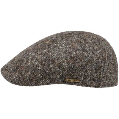 Texas Donegal Wool Flatcap by Stetson grau L (58-59 cm) male Texas Donegal Wool Flatcap by Stetson grau L (58-59 cm) male