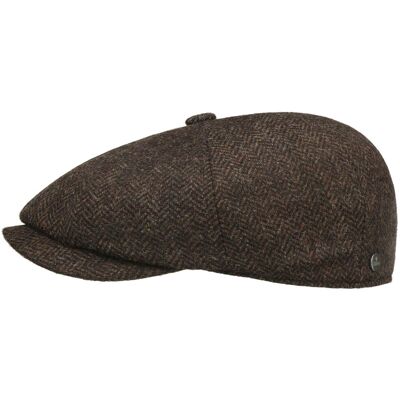 Carlsen Wool Herringbone Flatcap by Lierys braun 59 cm male Carlsen Wool Herringbone Flatcap by Lierys braun 59 cm male