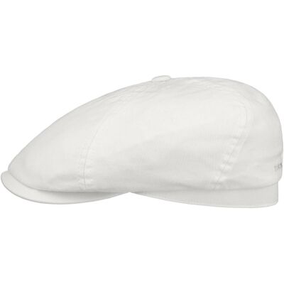 Cotton Twill Flatcap by Stetson weiß S (54-55 cm) unisex Cotton Twill Flatcap by Stetson weiß S (54-55 cm) unisex