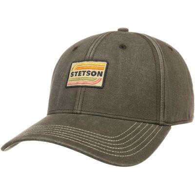 Lenloy Cotton Cap by Stetson braun-grau One Size male Lenloy Cotton Cap by Stetson braun-grau One Size male