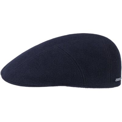 Reid Wool Flatcap mit Kaschmir by Stetson blau XXL (62-63 cm) male Reid Wool Flatcap mit Kaschmir by Stetson blau XXL (62-63 cm) male