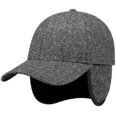 Jerome Wollcap mit Ohrenklappen by Lierys grau M (56-57 cm) male Jerome Wollcap mit Ohrenklappen by Lierys grau M (56-57 cm) male