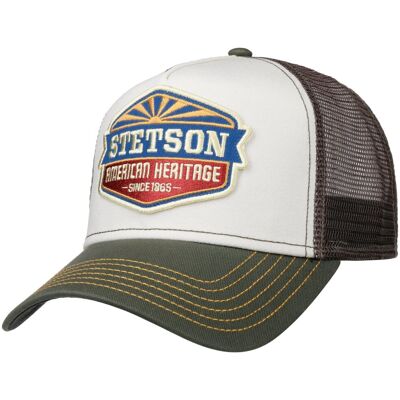 New American Heritage Trucker Cap by Stetson grau One Size Small male New American Heritage Trucker Cap by Stetson grau One Size Small male