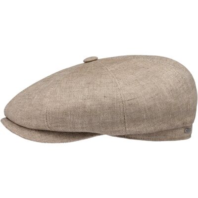 Hatteras Classic Leinen Flatcap by Stetson beige 60 cm unisex Hatteras Classic Leinen Flatcap by Stetson beige 60 cm unisex