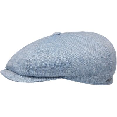 Hatteras Classic Leinen Flatcap by Stetson hellblau 63 cm unisex Hatteras Classic Leinen Flatcap by Stetson hellblau 63 cm unisex