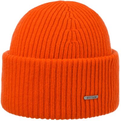 Classic Uni Wollmütze by Stetson orange One Size unisex Classic Uni Wollmütze by Stetson orange One Size unisex