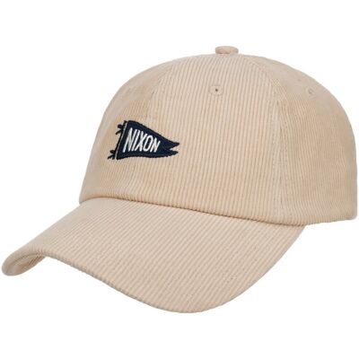 Harvey Strapback Cap by Nixon cremeweiß One Size unisex Harvey Strapback Cap by Nixon cremeweiß One Size unisex