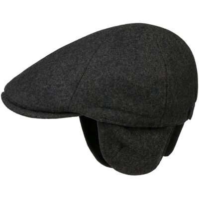 Thinsulate Flatcap mit Ohrenklappen by Lipodo anthrazit M (57-58 cm) male Thinsulate Flatcap mit Ohrenklappen by Lipodo anthrazit M (57-58 cm) male