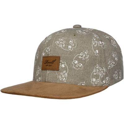 Tedd Suede Cap by Reell hellgrau One Size male Tedd Suede Cap by Reell hellgrau One Size male