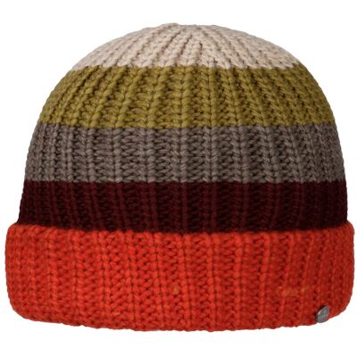 Colour Stripes Umschlagmütze by Lierys orange One Size unisex Colour Stripes Umschlagmütze by Lierys orange One Size unisex
