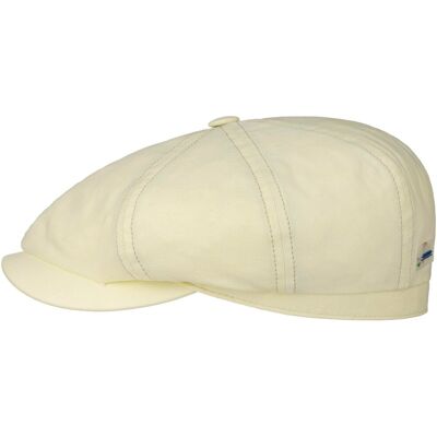 Hatteras Sustainable Cotton Flatcap by Stetson pastellgelb S (54-55 cm) unisex Hatteras Sustainable Cotton Flatcap by Stetson pastellgelb S (54-55 cm) unisex
