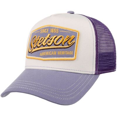 Since 1865 Vintage Trucker Cap by Stetson lila One Size Small unisex Since 1865 Vintage Trucker Cap by Stetson lila One Size Small unisex