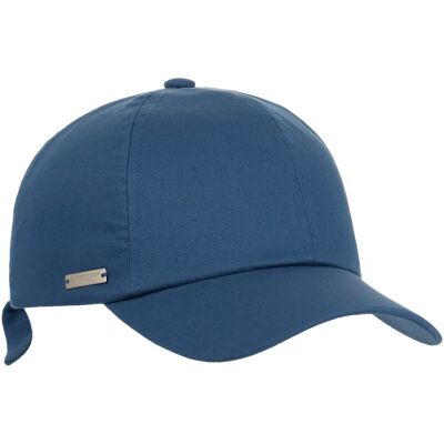 Uni Cotton Damencap by Seeberger blau One Size female Uni Cotton Damencap by Seeberger blau One Size female