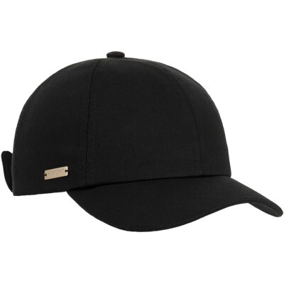Uni Cotton Damencap by Seeberger schwarz One Size female Uni Cotton Damencap by Seeberger schwarz One Size female