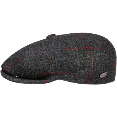 Galvin Windowpane Plaid Flatcap by Bailey 1922 anthrazit M (56-57 cm) male Galvin Windowpane Plaid Flatcap by Bailey 1922 anthrazit M (56-57 cm) male