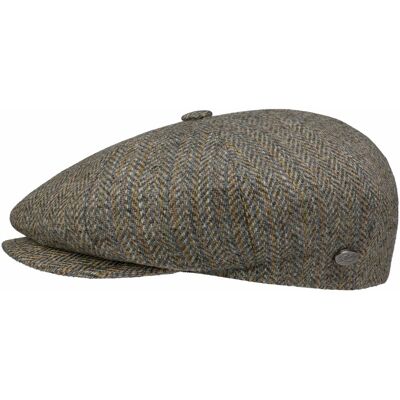 Galvin Stripe Herringbone Flatcap by Bailey 1922 grau M (56-57 cm) male Galvin Stripe Herringbone Flatcap by Bailey 1922 grau M (56-57 cm) male
