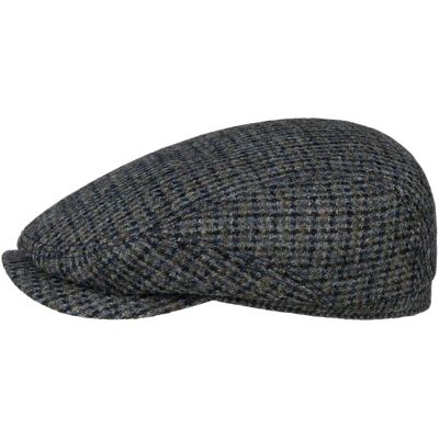 Brayton Harris Tweed Driver Flatcap by Stetson grau-blau 57 cm male Brayton Harris Tweed Driver Flatcap by Stetson grau-blau 57 cm male