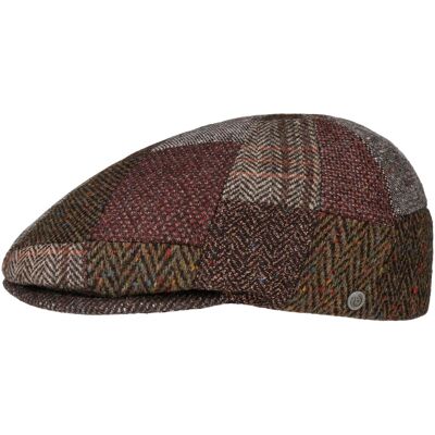 Nestor Patchwork Flatcap by bugatti dunkelbraun 59 cm male Nestor Patchwork Flatcap by bugatti dunkelbraun 59 cm male