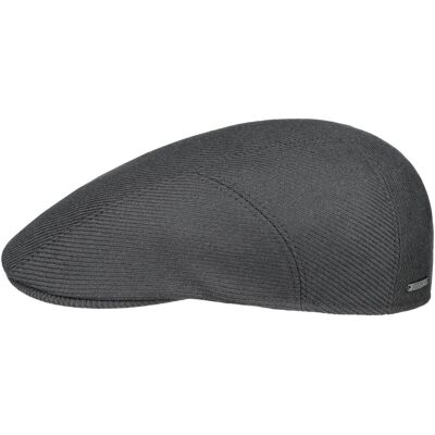 Wool Twill Flatcap by Stetson dunkelgrau 59 cm male Wool Twill Flatcap by Stetson dunkelgrau 59 cm male