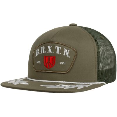 Peace Shield MP Trucker Cap by Brixton oliv One Size unisex Peace Shield MP Trucker Cap by Brixton oliv One Size unisex