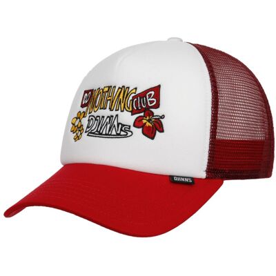 HFT DNC Guy Trucker Cap by Djinns weiß-rot One Size unisex HFT DNC Guy Trucker Cap by Djinns weiß-rot One Size unisex