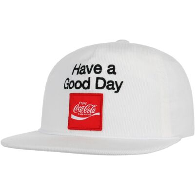 Coca-Cola Good Day Hp Cap by Brixton cremeweiß One Size unisex Coca-Cola Good Day Hp Cap by Brixton cremeweiß One Size unisex