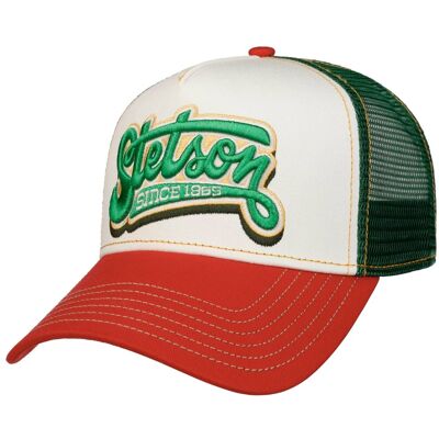 Lettering Trucker Cap by Stetson grün One Size male Lettering Trucker Cap by Stetson grün One Size male
