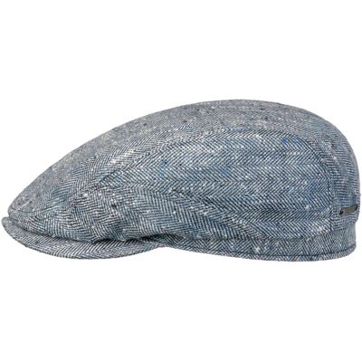 Tweed Herringbone Driver Flatcap by Stetson blau 63 cm male Tweed Herringbone Driver Flatcap by Stetson blau 63 cm male