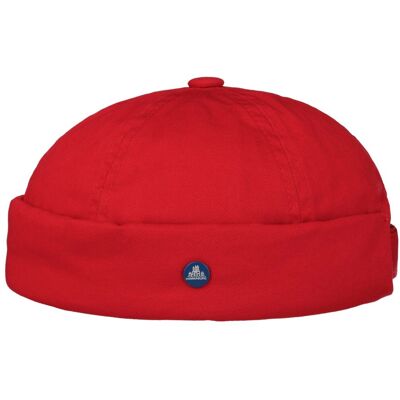 Cotton Twill Dockermütze by Hammaburg rot S (54-55 cm) unisex Cotton Twill Dockermütze by Hammaburg rot S (54-55 cm) unisex