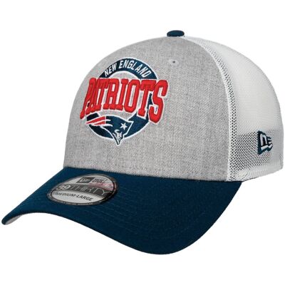 New England Patriots Trucker Cap by New Era blau S/M (54-57 cm) unisex New England Patriots Trucker Cap by New Era blau S/M (54-57 cm) unisex