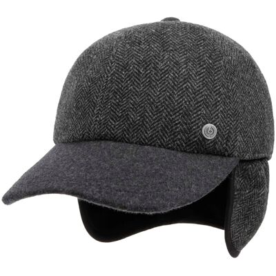 Windproof Cap mit Ohrenklappen by bugatti anthrazit XL (60-61 cm) male Windproof Cap mit Ohrenklappen by bugatti anthrazit XL (60-61 cm) male