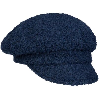 Uni Bouclé Ballonmütze by Gebeana blau One Size female Uni Bouclé Ballonmütze by Gebeana blau One Size female
